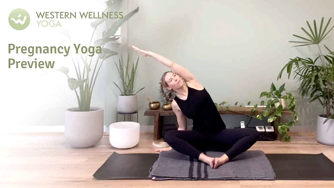 Pregnancy Yoga Preview from Western Wellness in Point Cook